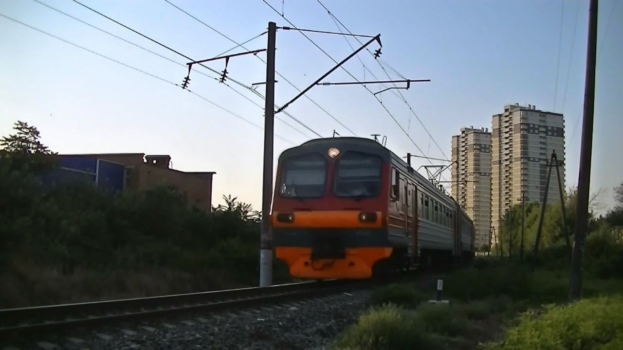 РЖД ЭД9МК-1005/1006 Краснодар - Ростов-на-Дону смотреть онлайн