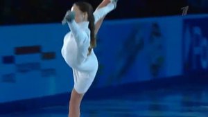 Ксения Синицына. Показательный номер. ЧР-24. 24.12.23г. Челябинск  #КсенияСиницына #фигурноекатание