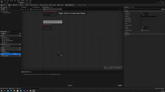 04 Unreal Engine 5 | Blueprint для новичков | Переменная boolean