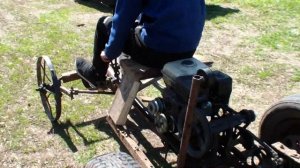 Самодельный трактор с мотором от мотоблока