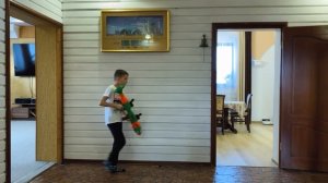 Nerf GUN GAME SCP 096 VS Ultra One Скромник против Богдана с нерф Ультра avi