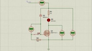 Симуляция работы схемы