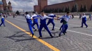 Каракалпакский народный танец.Красный площадь, г.Москва.