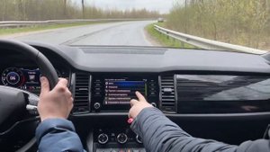 Тест-драйв Шкода Кодиак 1,4(150л.с.) передний привод, завод VOLKSWAGEN г. Калуга