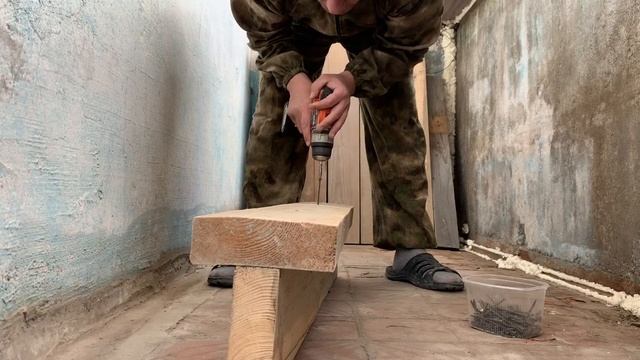 Влог про то как я делал пол на балконе обзор быстро дёшево смотреть онлайн