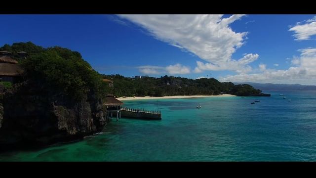 Boracay Island 2019 drone. From high. Philippines. From dusk to dawn. DJI mavic pro смотреть онлайн