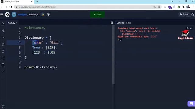Dictionary in Python | Python Dictionary Methods | Python Basics | Lecture No. 11
