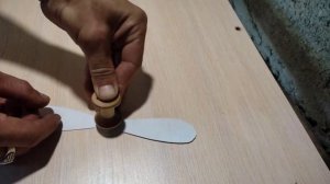 DIY : Вертушка-пропеллер. Для детей своими руками!