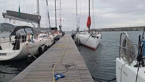 Giraglia Rolex Cup. Старт ночной гонки.