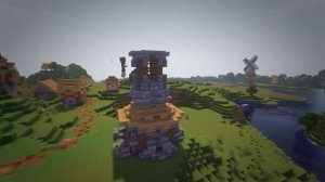 Башня лучника в майнкрафт \ Archer's Tower minecraft