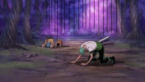 2 минуты Санджи издевается над Зоро