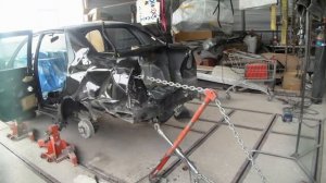 Datsun on-DO ремонт задней части.