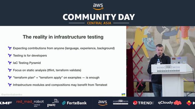 Terraform Best Practices - Anton Babenko, AWS Community Hero