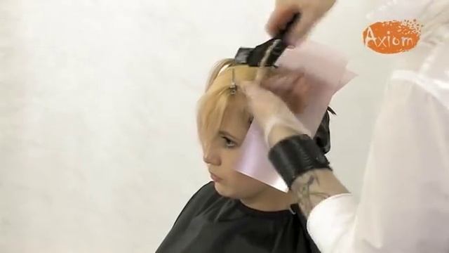техника окрашивания волос, мастер-класс