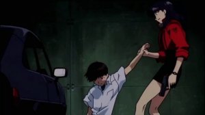 закат солнца, конец жизни.  #evangelion #editsanime #anime