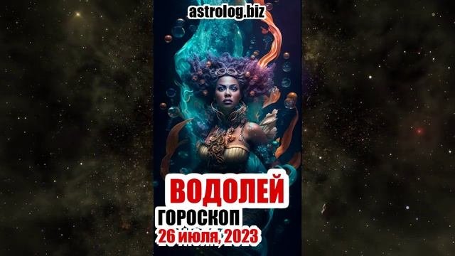 ВОДОЛЕЙ - гороскоп на 26 июля, 2023