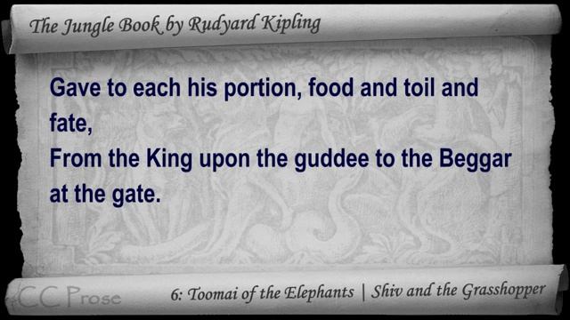 Chapter 06 - The Jungle Book by Rudyard Kipling - Toomai of the Elephants | Shiv and the Grasshoppe смотреть онлайн