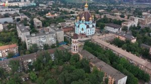 Мариуполь, Украина - незадолго до СВО - съёмка с воздуха