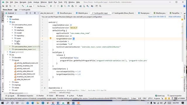 Showroom App in Android Studio | How to Use Room Persistence Library Android Studio | AsamaTech смотреть онлайн