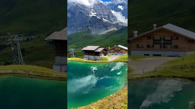 Glaciers, lakes, mountains Switzerland\Ледники, озёра, горы Швейцария