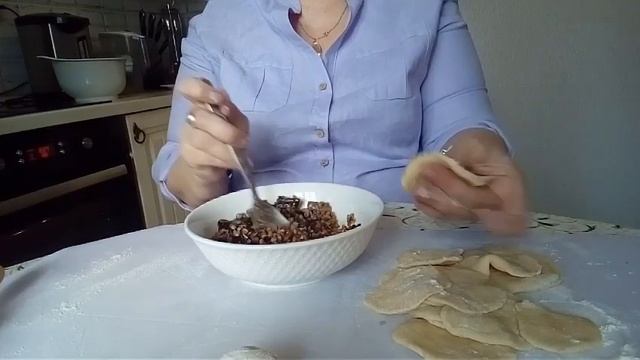 А в ПОСТ ….. Пельмени из ГРЕЧКИ с ГРИБАМИ!