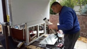 Camper, небольшие работы, (шаг за шагом) обшивка низа кемпера в пикап своими руками.