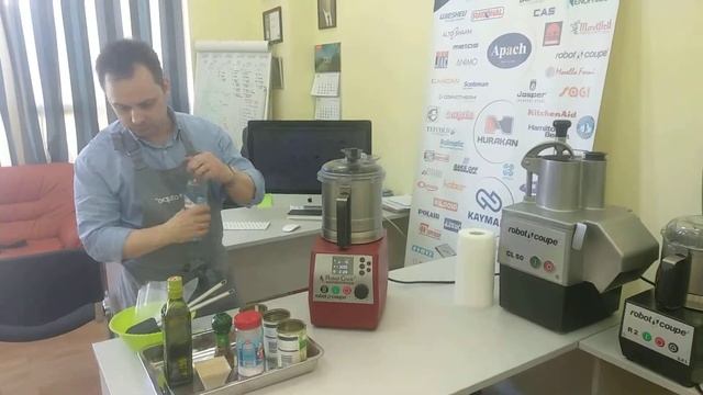 Robot Coupe R2 в Кухторге. Как приготовить хумус за 5 минут. смотреть онлайн