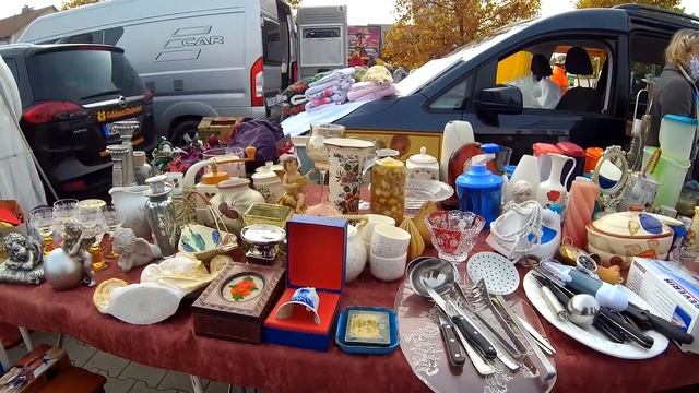 ????Манящий немецкий блошиный рынок !!! Flohmarkt Барахолка