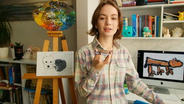 как я научилась рисовать / мои скетчбуки смотреть онлайн