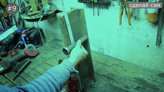 Классная идея, как сделать трубо-гиб из домкрата! Гнёт трубы и арматуру! Дёшево и практично. смотреть онлайн