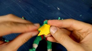 sculpting raphael clay figure from RISE OF TMNT