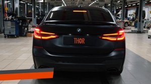 Электронный выхлоп THOR на BMW 6 GT Кирилла Сарычева