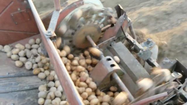 Посадка картошки. Мтз 82 и сн4б смотреть онлайн