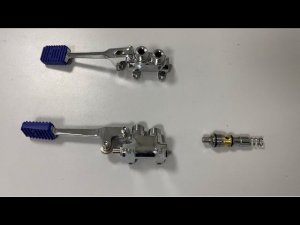 Кран педаль для рукомойника.