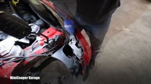 How To Remove Front Bumper Cover on Mini Cooper