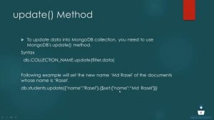 MongoDB Update Document | Update,UpdateOne, and UpdateMany Methods | CRUD Operation | Asp.Net Core