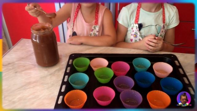 Дети готовят самые вкусные маффины