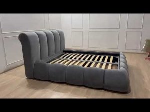 Кровать Меретти с мягким изголовьем от Sleepart - видео обзор интернет магазина Relaksan