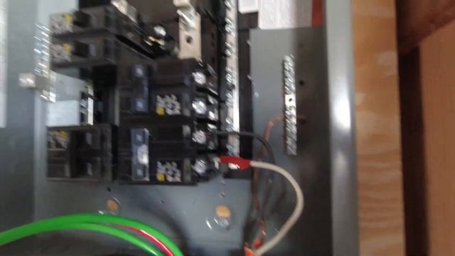 Part 5b Wiring Growatt 48 volt SPF5000ES Solar Inverter and Transformer components to square d pane
