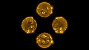 СОЛНЦЕ видео для голографической 3D пирамиды