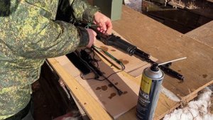? Шомпол-змейка или  карманный шомпол bore snake для чистки карабина с АлиЭкспресс ?