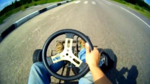 Самодельный картинг своими руками Home made gokart DIY first ride