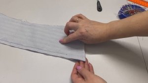 2 часть. Шьем рубашечный воротник с цельнокроеной стойкой.