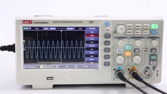 UNI-T UTD2102CEX+ Digital Storage Oscilloscope