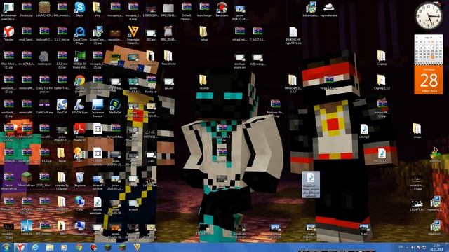 Minecraft[установки]-Как поставить песню на minecraft 1.7.2! смотреть онлайн