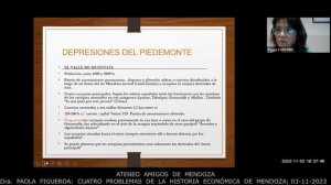 CUATRO PROBLEMAS DE LA HISTORIA ECONÓMICA DE MENDOZA