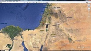 Израиль на карте мира