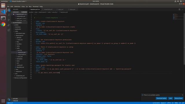 How to configure x-pack security for Elasticsearch using Ansible [ELK stack 7.x]