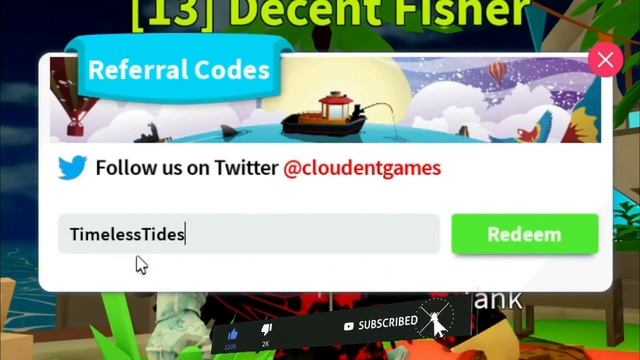 ALL *NEW* FISHING SIMULATOR CODE (September 2023) FISHING SIMULATOR ROBLOX смотреть онлайн