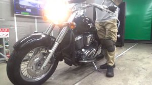 Kawasaki VN900 Vulcan Classic original sound with stock exhaust